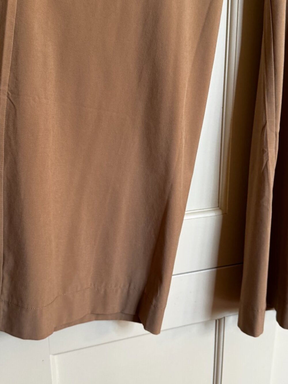 Vuori Womens Villa Wide Leg Pants Sorrel Brown Lightweight Stretch Size XS - Picture 6 of 16
